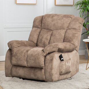 Padded Overstuffed Recliner | Wayfair